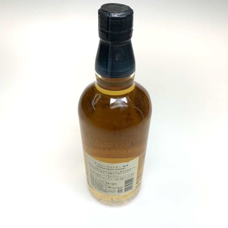 【北海道内限定発送】  蒸留酒類 ウィスキー ジャパニーズ 700ml 43度 サントリーウイスキー知多 未開栓