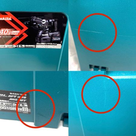  MAKITA マキタ 電動工具 充電式ハンマドリル HR001GRDX B ブラック