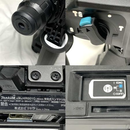  MAKITA マキタ 電動工具 充電式ハンマドリル HR001GRDX B ブラック