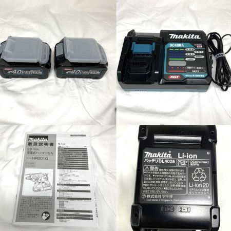  MAKITA マキタ 電動工具 充電式ハンマドリル HR001GRDX B ブラック