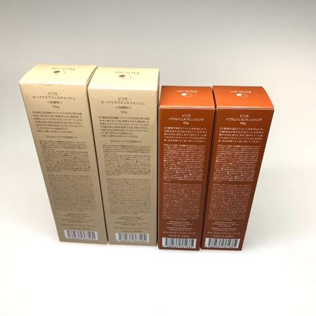   ピリモ キープマスクジェルウォッシュ 130g・バブルジェルクレンジング 90g 各2本