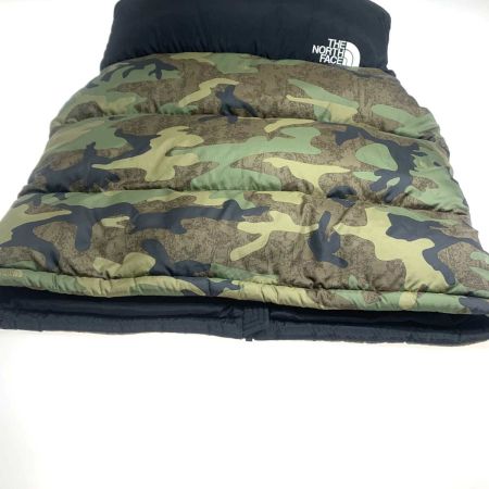  THE NORTH FACE ザノースフェイス ダウンベスト   SIZE XL メンズ ND92233 ブラック×迷彩