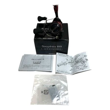  SHIMANO シマノ スピニングリール  18セフィアBB C3000SDHHG 03946