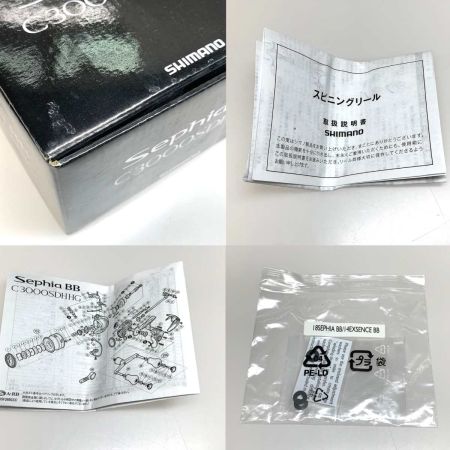  SHIMANO シマノ スピニングリール  18セフィアBB C3000SDHHG 03946