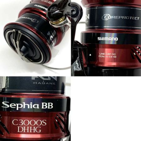  SHIMANO シマノ スピニングリール  18セフィアBB C3000SDHHG 03946