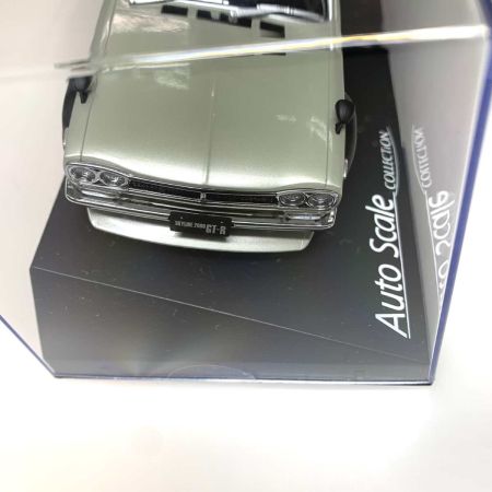   モデルカー ASC MA-020 日産 スカイライン 2000GT-R  シルバー MZP466S