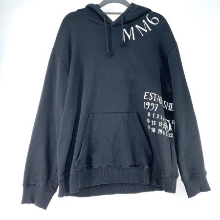 MM6 Maison Margiela メンズ パーカー SIZE S SH0GU0026 M25012 ブラック