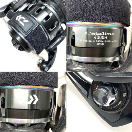  DAIWA ダイワ スピニングリール　16キャタリナ 4000H  00059583