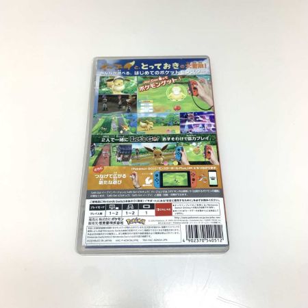  Nintendo Switch ポケットモンスター Let's Go イーブイ