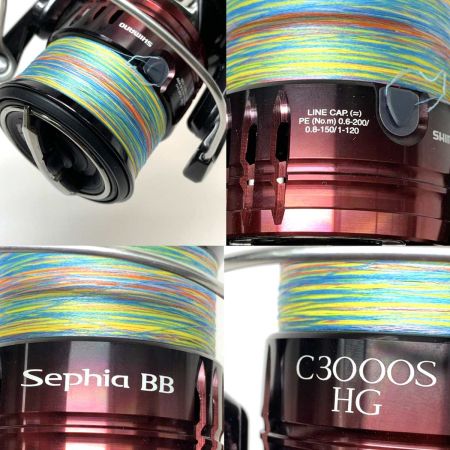  SHIMANO シマノ スピニングリール 22セフィアBB C3000SHG 045560