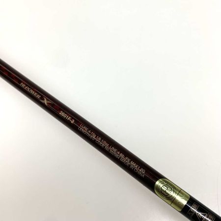  SHIMANO シマノ ルアーロッド  スコーピオンXV 2601F-2 本体のみ 302984
