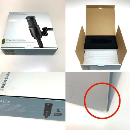  audio-technica オーディオテクニカ マイクロホン コンデンサーマイク AT2020