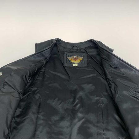  HARLEY-DAVIDSON ハーレーダビッドソン メンズ衣料 ベスト SIZE L 50023 ブラック