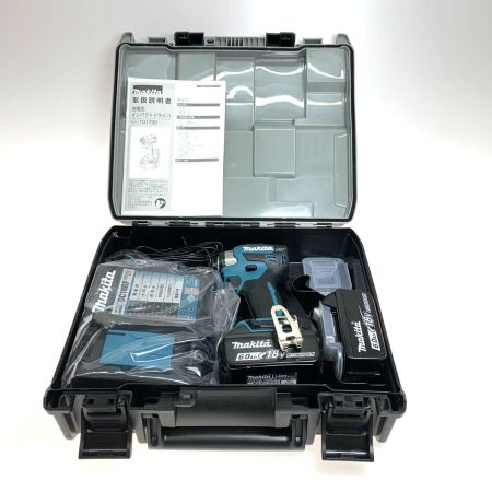  MAKITA マキタ 締付工具 インパクトドライバ TD173DRGX ブルー