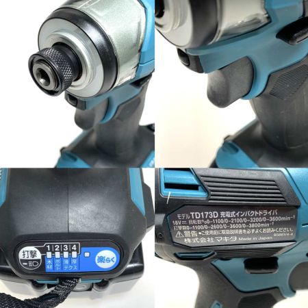  MAKITA マキタ 締付工具 インパクトドライバ TD173DRGX ブルー