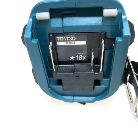  MAKITA マキタ 締付工具 インパクトドライバ TD173DRGX ブルー