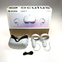 ●● meta VRヘッドセット Quest 2 単三電池欠品 KW49CM Cランク