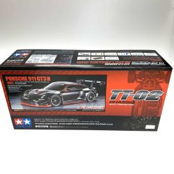 ●● TAMIYA タミヤ ホビー ラジコン 1/10RC ポルシェ 911 GT3 R TT-02シャーシ Aランク