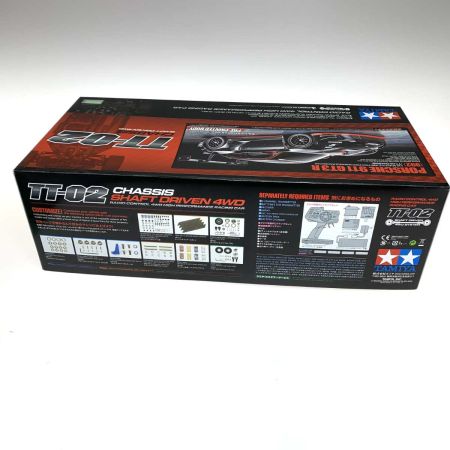  TAMIYA タミヤ ホビー ラジコン 1/10RC ポルシェ 911 GT3 R TT-02シャーシ