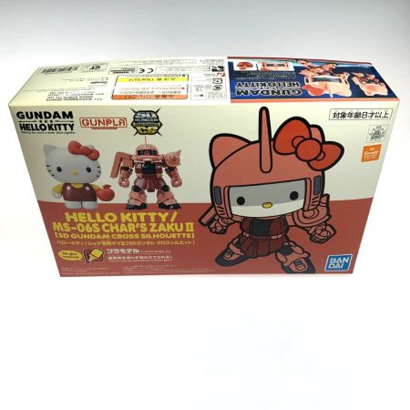  ホビー プラモデル ガンプラ クロスシルエット ハローキティ/シャア専用ザクII