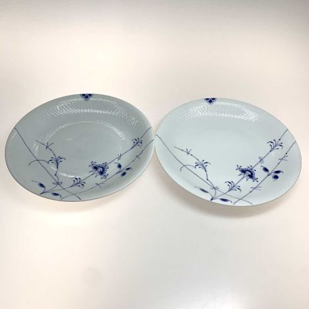  ROYAL COPENHAGEN ロイヤル・コペンハーゲン  プレート 626 　ブルーパルメッテ 26cm 2Pセット