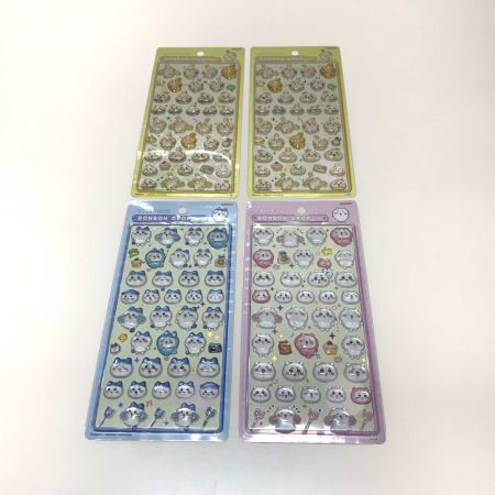   生活雑貨 シール ボンボンドロップ ちいかわ 4枚セット