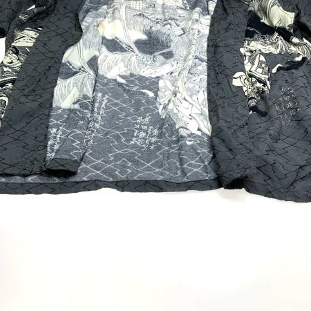  SUN SURF サンサーフ メンズ衣料 アロハシャツ 葛飾北斎 画本武蔵鐙 グレー