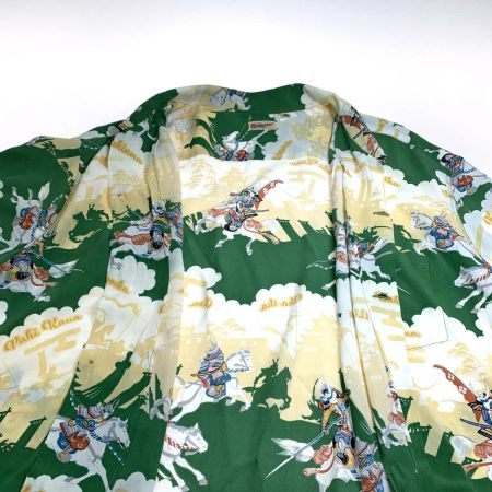  SUN SURF サンサーフ メンズ衣料  アロハシャツ  SENGOKU PERIOD グリーン