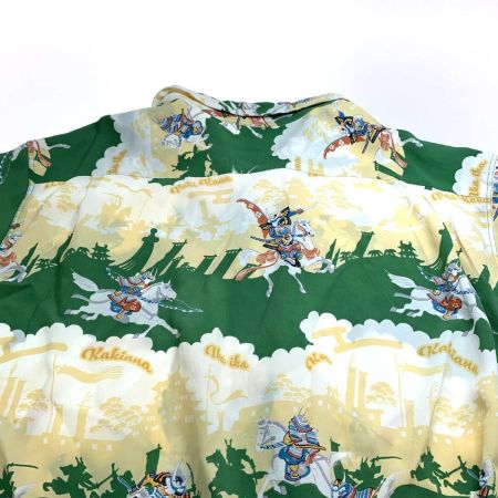  SUN SURF サンサーフ メンズ衣料  アロハシャツ  SENGOKU PERIOD グリーン