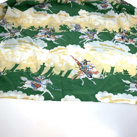 SUN SURF サンサーフ メンズ衣料  アロハシャツ  SENGOKU PERIOD グリーン