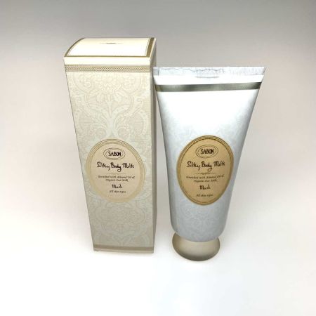  SABON サボン 生活雑貨 シルキー ボディミルク ムスク 200ml