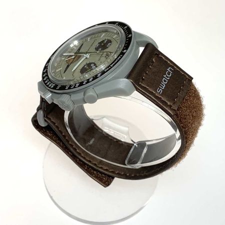  SWATCH スウォッチ 腕時計 ミッション・トゥ・サターン SO33T100 OMEGAコラボモデル SO33T100