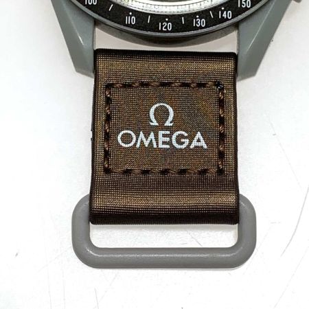  SWATCH スウォッチ 腕時計 ミッション・トゥ・サターン SO33T100 OMEGAコラボモデル SO33T100