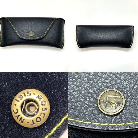  MOSCOT アイウェア 眼鏡  LEMTOSH  ケース付 49 24-145 ブラック