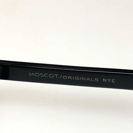  MOSCOT アイウェア 眼鏡  LEMTOSH  ケース付 49 24-145 ブラック