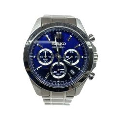 ●● SEIKO セイコー 腕時計 クロノグラフ 8T63-00D0 Bランク