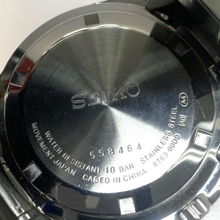  SEIKO セイコー 腕時計 クロノグラフ 8T63-00D0