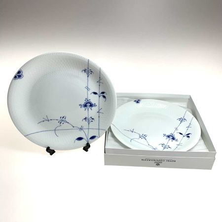  ROYAL COPENHAGEN ロイヤル・コペンハーゲン  洋食器 プレート ブルーパルメッテ 626 2Pセット