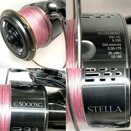  SHIMANO シマノ スピニングリール  18ステラC5000XG 本体のみ 03811