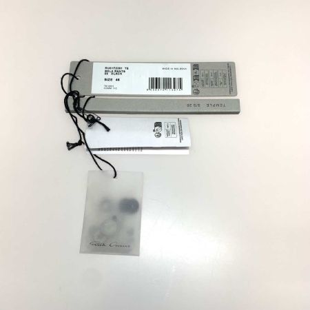  RICK OWENS リックオーウェンス メンズ  トラウザーズパンツ  SIZE 46 RU01F2361 TE ブラック