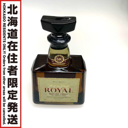 【北海道内限定発送】 ROYAL サントリーローヤル 蒸留酒類 ウィスキー ジャパニーズ 700ml 43％ BLENDED WHISKY 未開栓