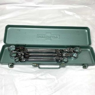 MITOLOY 工具 ハンドツール 両口メガネレンチセット  6本入 MITOLOY 工具 ハンドツール 両口メガネレンチセット 6本入 - 中古工具