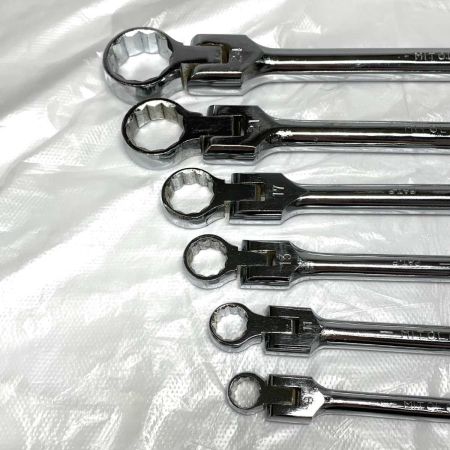  MITOLOY 工具 ハンドツール 両口メガネレンチセット  6本入