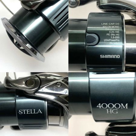  SHIMANO シマノ スピニングリール  22ステラ 4000MHG 043955