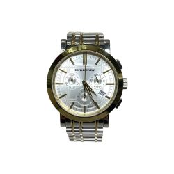 ●● BURBERRY バーバリー 腕時計 クロノグラフ BU1374 Cランク