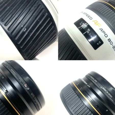  MINOLTA ミノルタ カメラ周辺機器 レンズ ケース付 AF APO 80-200mm