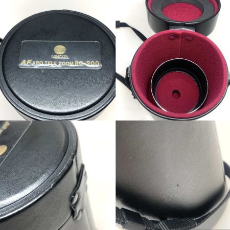  MINOLTA ミノルタ カメラ周辺機器 レンズ ケース付 AF APO 80-200mm