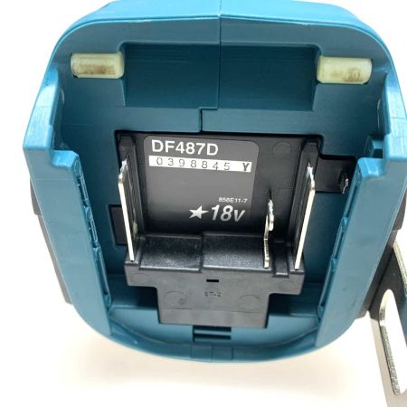  MAKITA マキタ 締付工具  ドライバドリル  18v 0398845 本体のみ DF487D