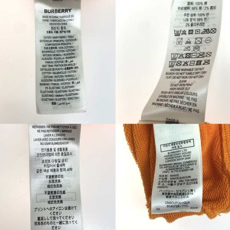  BURBERRY バーバリー メンズ衣料　プルオーバーパーカー  SIZE M 8040728 オレンジ