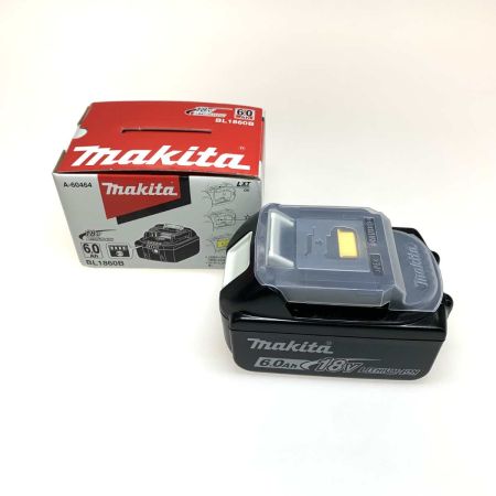  MAKITA マキタ 工具関連用品 バッテリー 18v 6.0Ah BL1860B ブラック